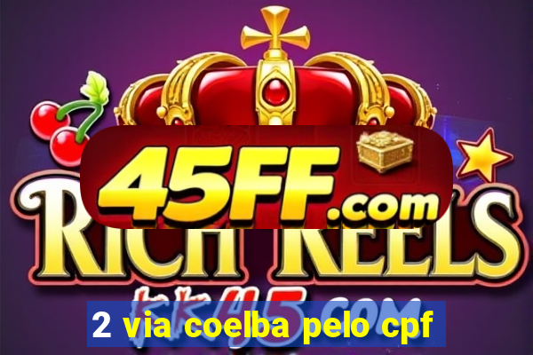 2 via coelba pelo cpf